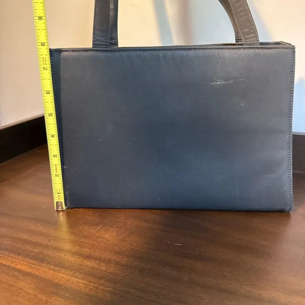 Kate Spade NY 90s Sam Mini Box Purse Vintage Black Handbag Vintage B